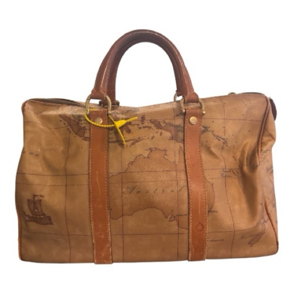 Alviero Martini Prima Classe Small Duffel / Travel Bag - Picture 4 of 14